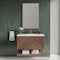 James Martin Vanities Marcello 36in Single Vanity, Chestnut w/ 3 CM White Zeus Top D200-V36-CSN-3WZ - alternate 4